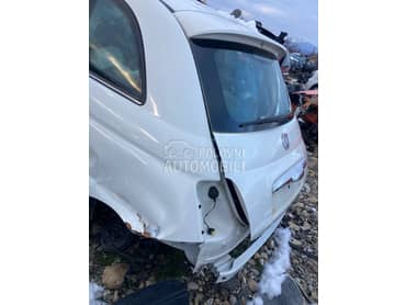 gepek, repic spojler za Fiat 500 od 2007. do 2020. god.