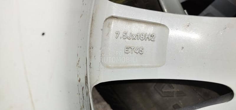 Aluminijumske felne vw 18" 5 x 112