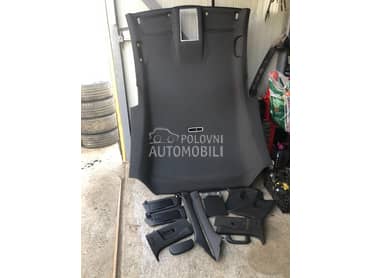 Crno nebo stubovi suncobrani za Opel Astra H