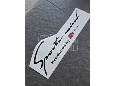 Sports mind by Sline nalepnica za Audi Ostalo