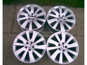 Aluminijumske felne BORBET SKODA SEAT 16" 5 x 100