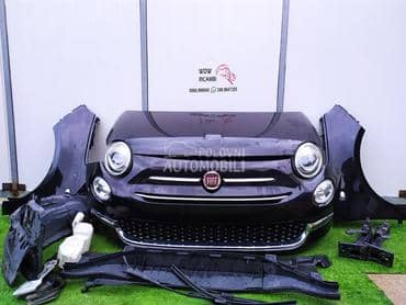 Branik, farovi, hauba, krila za Fiat 500 od 2014. do 2020. god.