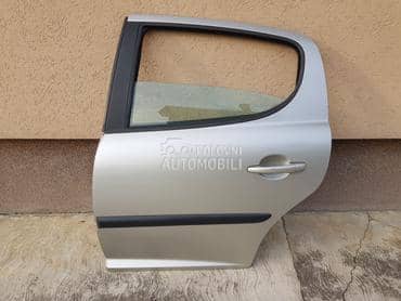 Vrata zadnja leva za hečbek za Peugeot 207