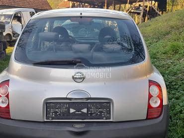 gepek vrata za Nissan Micra od 2002. do 2010. god.