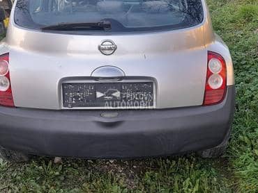 zadnji branik za Nissan Micra od 2002. do 2008. god.