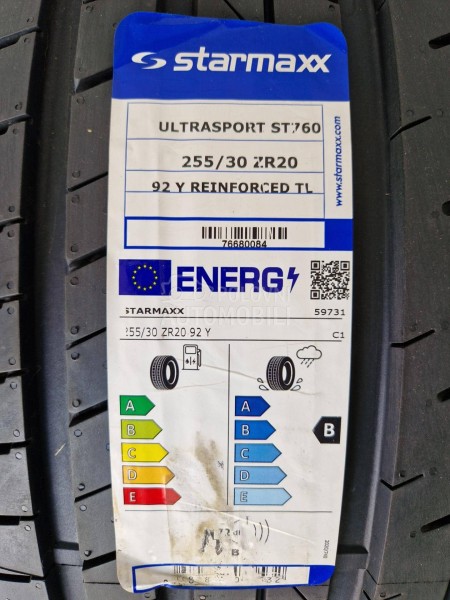 Starmaxx 255/30 R20 Letnja
