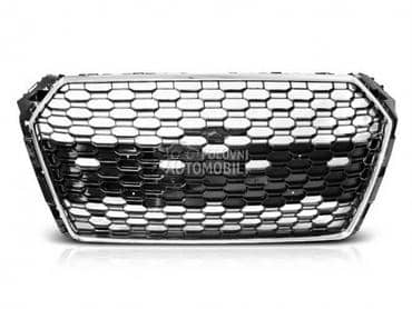 Maska RS4 hrom-crna B9 za Audi A4 od 2015. do 2019. god.