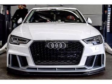 Maska RS4 hrom crna B9 za Audi A4 od 2015. do 2019. god.