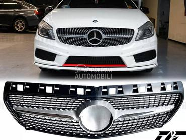 W176 Diamond gril maska resetk za Mercedes Benz A 140, A 150, A 160 ... od 2013. do 2015. god.