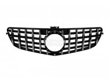 Maska GT hrom-crna W204 za Mercedes Benz C 180, C 200, C 220 ... od 2007. do 2014. god.