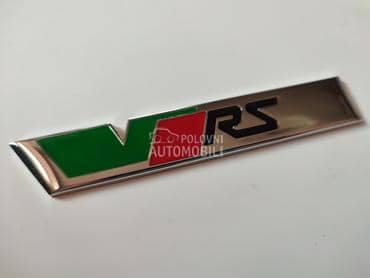 Natpis VR-S hrom za Škoda Octavia