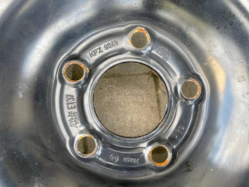 Čelične felne Opel 16" 5 x 110