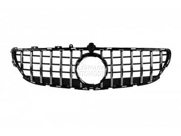 Maska GT hrom-crna C218 za Mercedes Benz CLS 280, CLS 320, CLS 350 ... od 2015. do 2018. god.