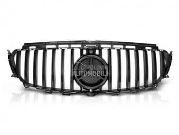 Maska GT-R crni lak W213 za Mercedes Benz E 200, E 220, E 230 ... od 2016. do 2019. god.