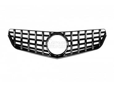 Maska GT hrom-crna C207 A207 za Mercedes Benz E 200, E 220, E 230 ... od 2009. do 2013. god.