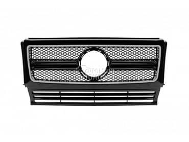 Maska AMG G63 hrom-crna W463 za Mercedes Benz G 230, G 240, G 250 ... od 1990. do 2012. god.
