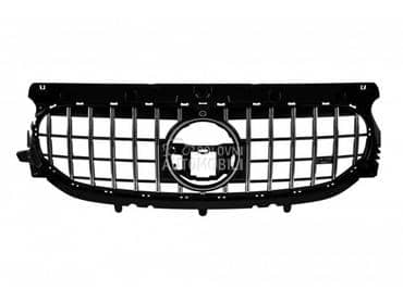 Maska GT hrom-crna H247 za Mercedes Benz GLA 180, GLA 200, GLA 220 ... od 2020. do 2023. god.