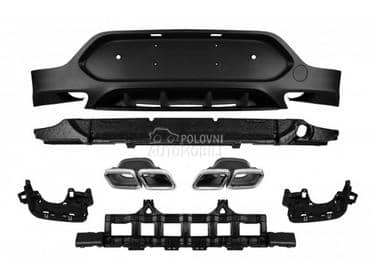 Difuzor AMG GLC63 C253 za Mercedes Benz GLC 220, GLC 250, GLC 350 ... od 2016. do 2022. god.