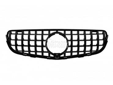 Maska GT crni lak X253 C253 za Mercedes Benz GLC 220, GLC 250, GLC 350 ... od 2015. do 2018. god.