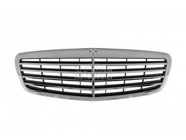 Maska hrom-crna W221 za Mercedes Benz S 260, S 280, S 300 ... od 2006. do 2009. god.