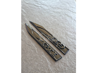 GTI skroz crne bocne oznake za Volkswagen Ostalo