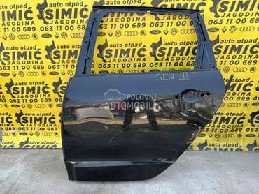 Vrata zadnja leva crna za Renault Scenic od 2009. do 2015. god.