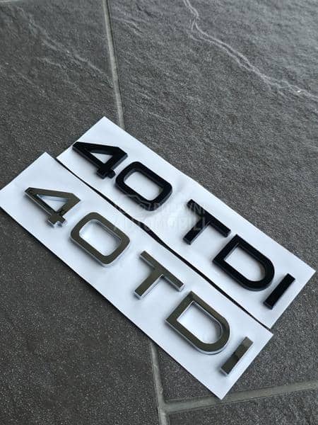 40 TDI oznaka gepeka NOVO