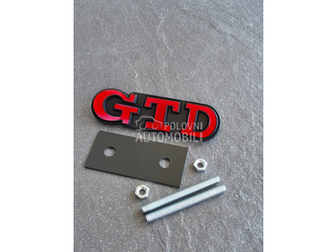 GTD crveno crna prednja znacka za Volkswagen Ostalo