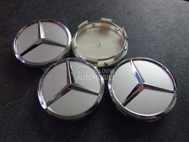 NOVO cepovi felni 60mm SIVI za Mercedes Benz 190, Vaneo, A 140 ...