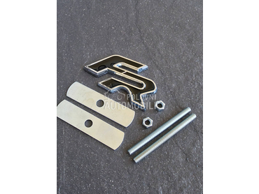 FR crna prednja oznaka NOVO za Seat Ostalo