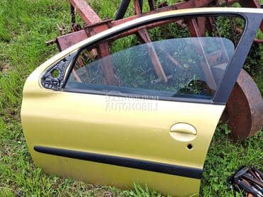 prednja leva vrata zlatna 5v za Peugeot 206