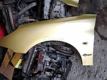 levo krilo zlatna boja za Peugeot 206