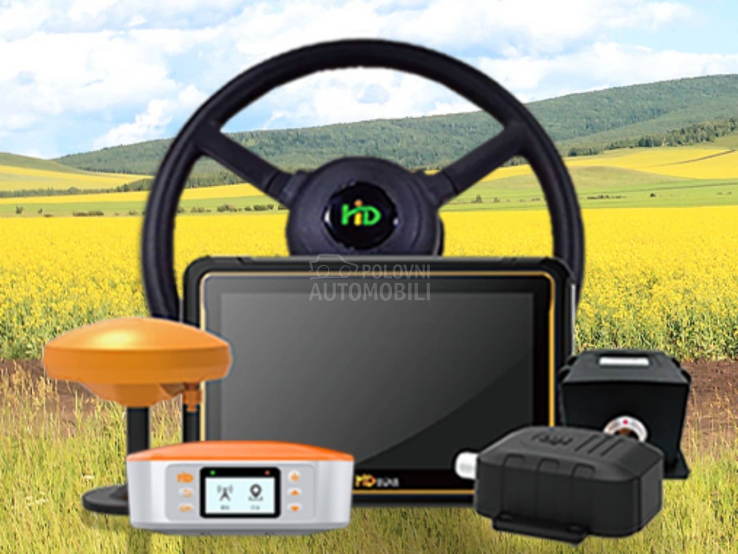 Autopilot za traktore Delovi za poljoprivredne mašine Polovni