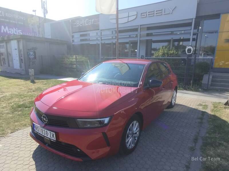 Opel Astra L - Test vozilo