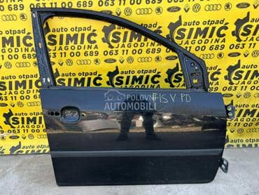 Vrata prednja desna crna za Ford Fiesta od 2002. do 2005. god.