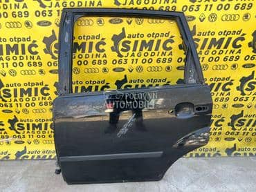 Vrata zadnja leva crna za Ford Fiesta od 2002. do 2005. god.