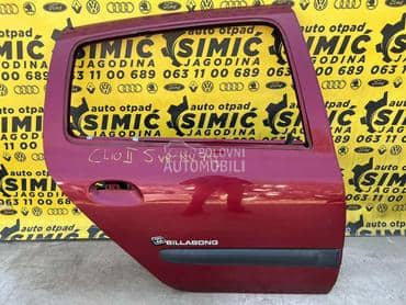Vrata zadnja desna bordo NV713 za Renault Clio od 1998. do 2005. god.