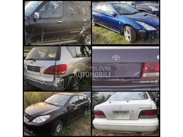 Poklopci otvora u gepeku za Toyota Aygo od 1980. do 2022. god.