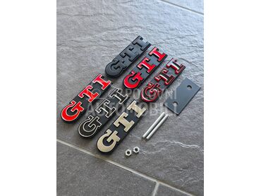 GTI prednja oznaka NOVO za Volkswagen Ostalo