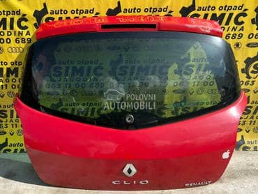 Vrata gepeka crvena DV727 za Renault Clio od 2005. do 2010. god.