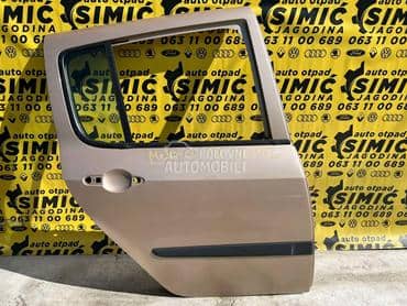 Vrata zadnja desna šampanj TED12 za Renault Modus od 2004. do 2008. god.