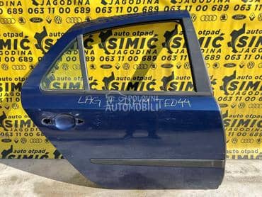 Vrata zadnja desna teget TED44 za Renault Laguna od 2000. do 2005. god.
