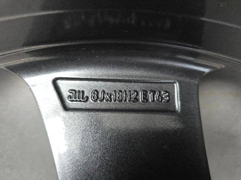 Aluminijumske felne mercedes original 18" 5 x 112