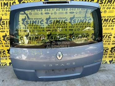 Vrata gepeka plava TED47 za Renault Espace od 2002. do 2012. god.