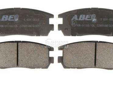 Zadnje Kocione Plocice za Isuzu Trooper od 1991. do 2004. god.