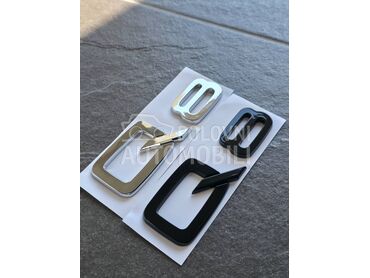 Q8 oznaka gepeka NOVO za Audi Q8