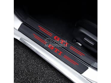 GTI karbon nalepnice crvene za Volkswagen Ostalo