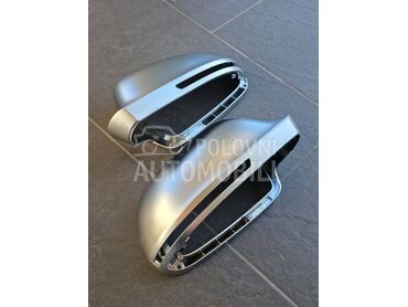 Mat hrom poklopci retrovizora za Audi A4, S4, RS4 ...