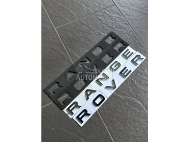 Range crno hrom slova NOVO za Land Rover Range Rover Sport