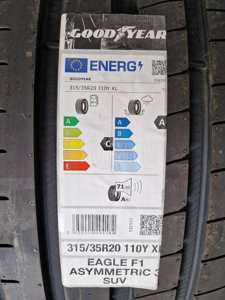 Goodyear 315/35 R20 Letnja